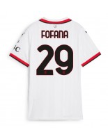 AC Milan Youssouf Fofana #29 Bortedrakt Dame 2024-25 Korte ermer